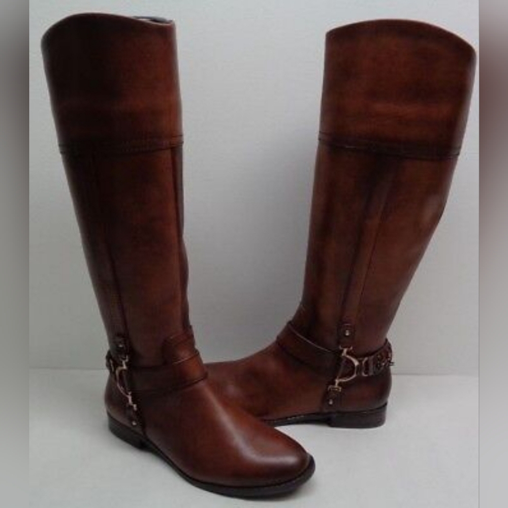 Alex Marie Leather Rider Boots